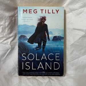 “Solace Island” Paperback Romance Mystery Book by Meg Tilly.